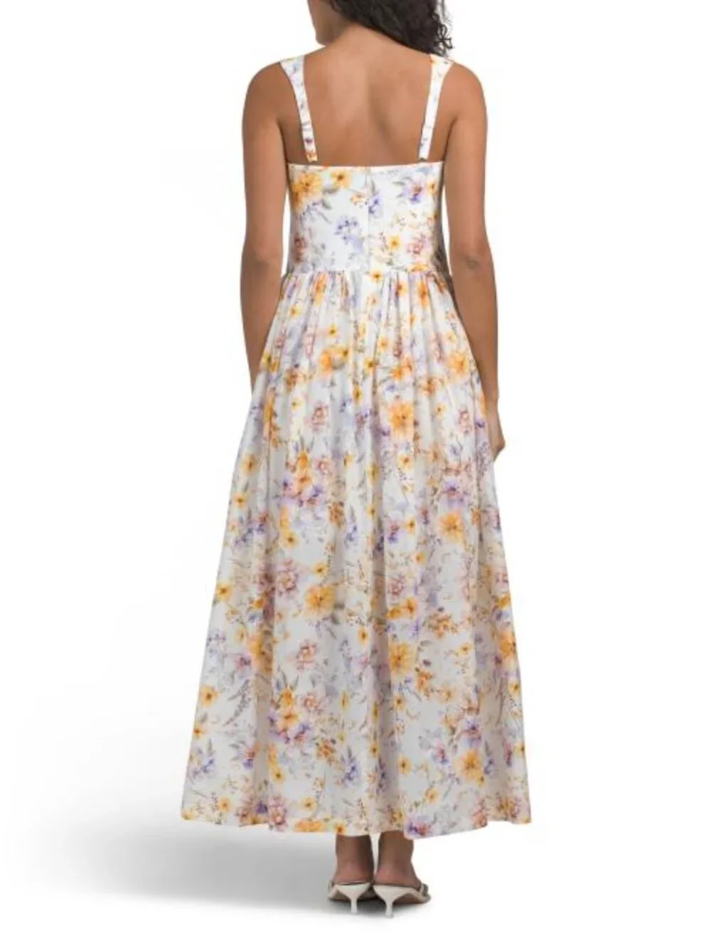 AQUA BLU Lilas Drop Waist Maxi Dress - Picture 2 of 5